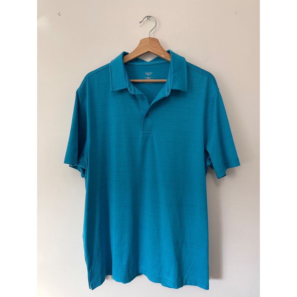 Member's Mark Men's Performance Polo – Blue – Size Large